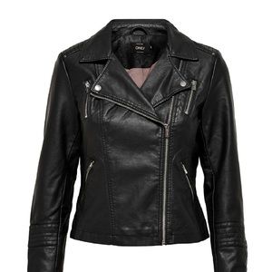 Woman’s Only brand faux leather jacket